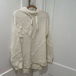 Soft Surrounding White Sweater - Size small - NWT